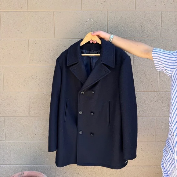 Saint James Galion pea coat, size medium fits large - Picture 4 of 13